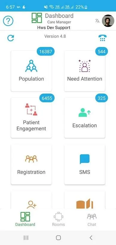 Patient Portal (Mobile App) screen 3