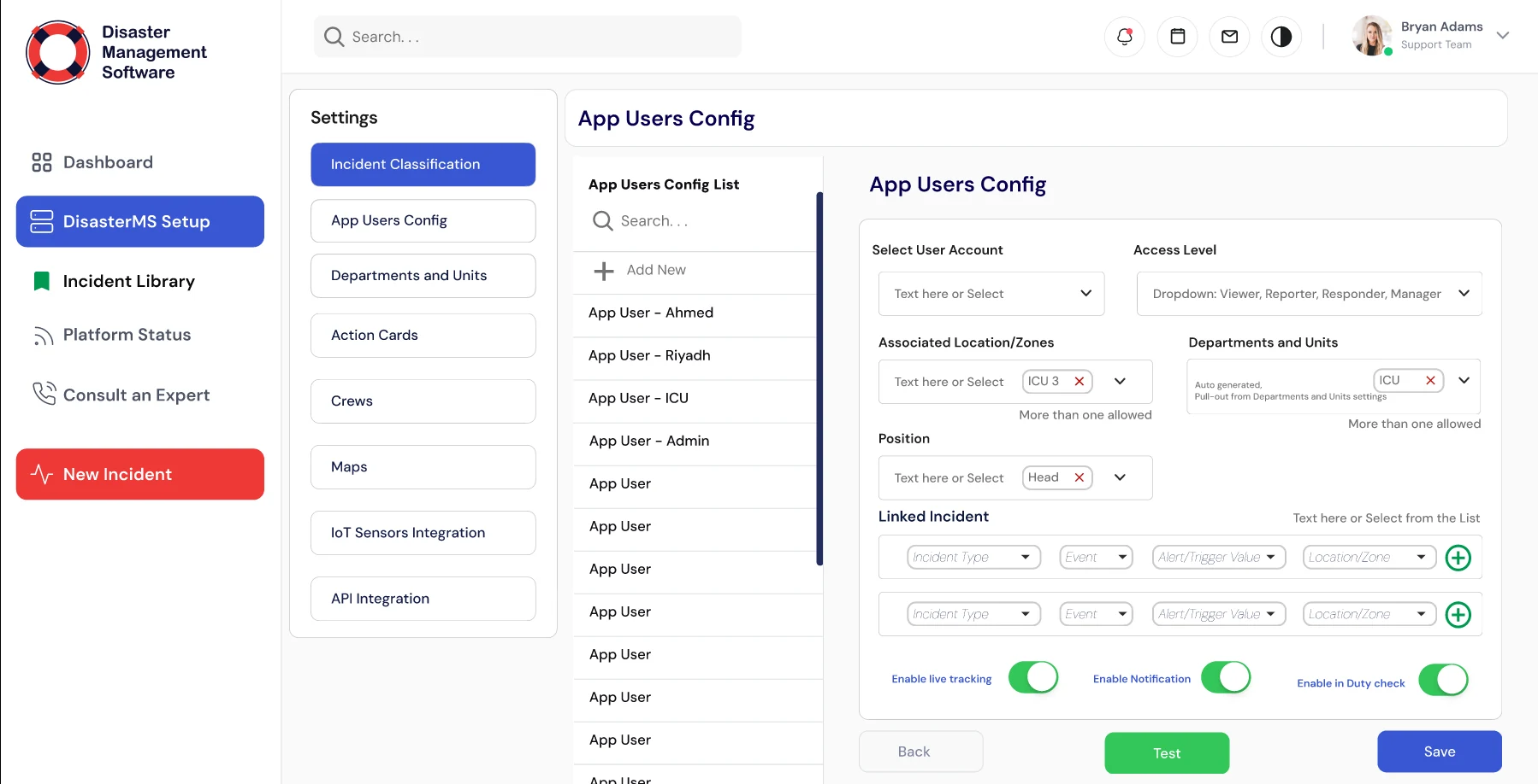 Disaster App – 2