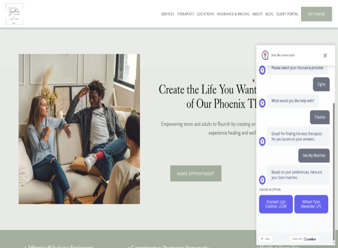 LandBot ChatBot
