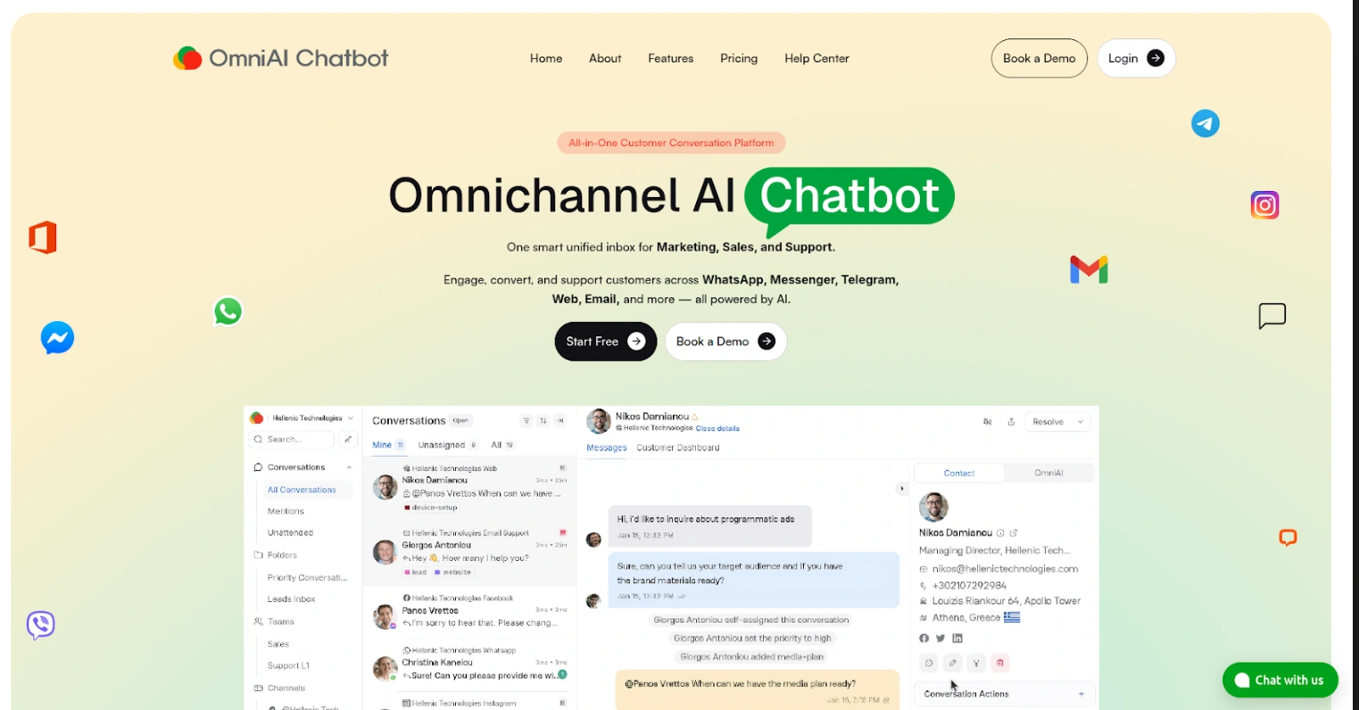 OmniAI Chatbot – 2